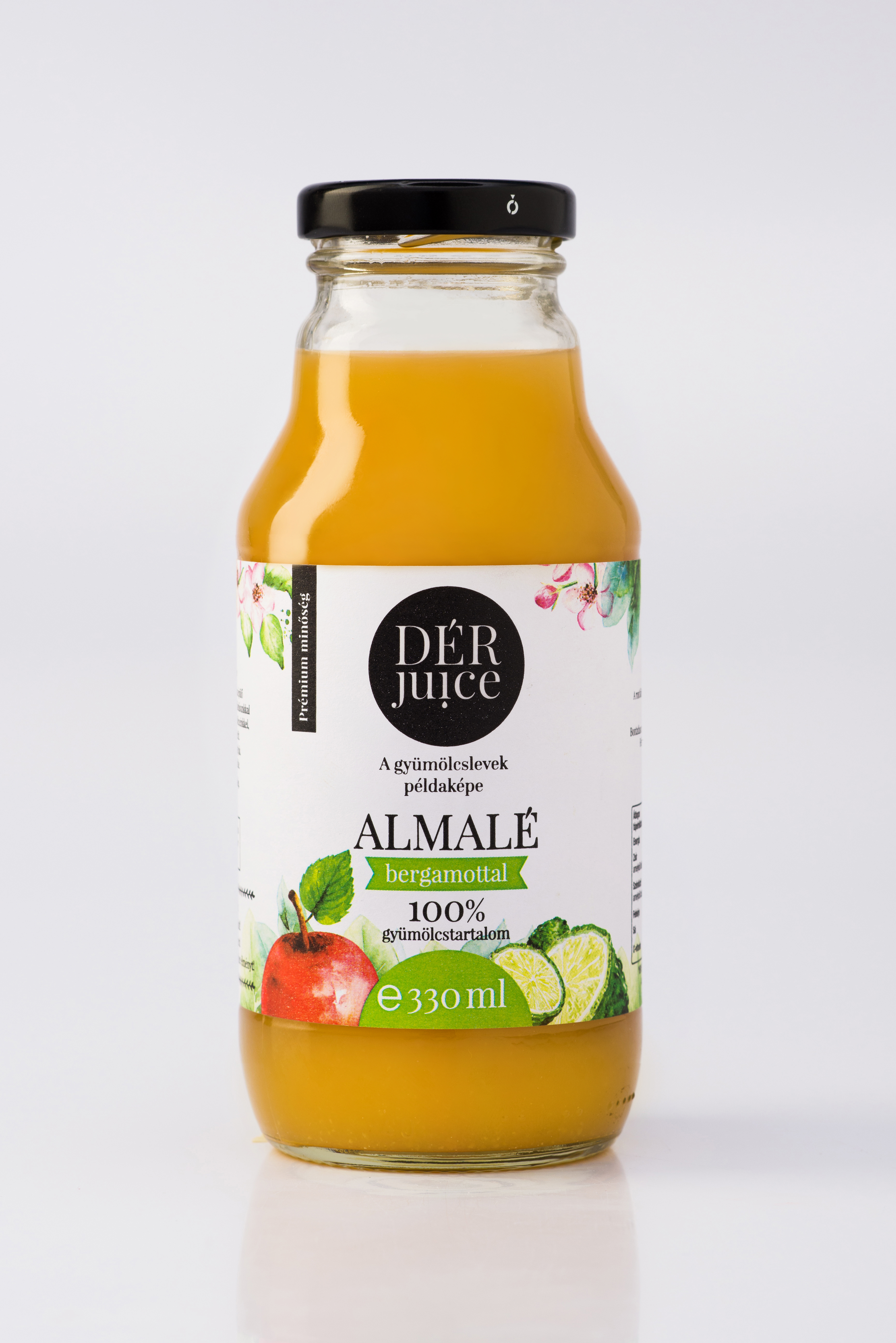 Dér Juice almalé bergamottal 330 ml